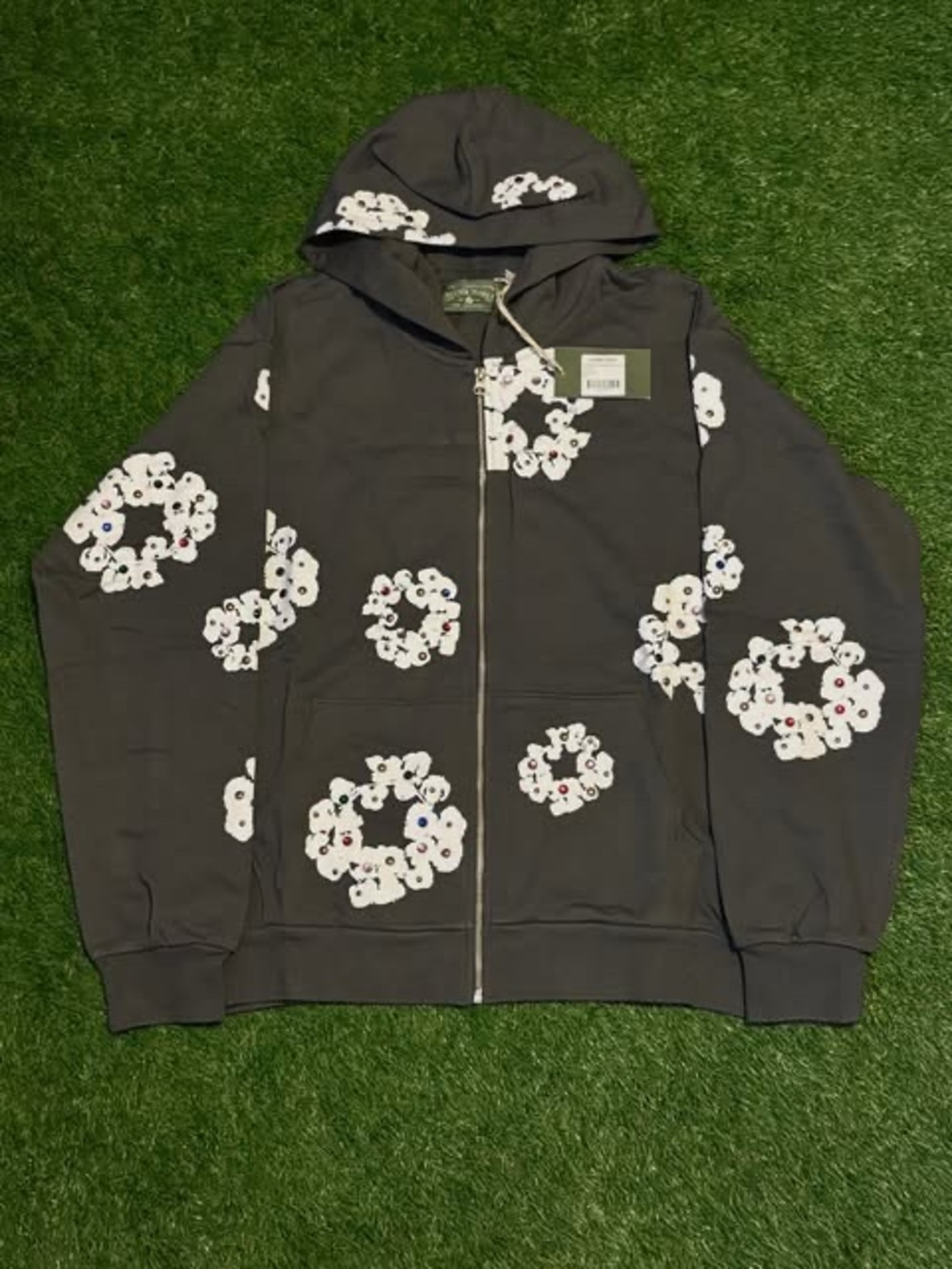 Zip Up VVS Denim Tears Hoodie
